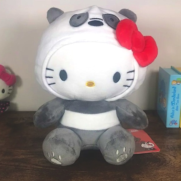 Sanrio Other - NWT 20cm, Rare! Hello Kitty x Bare Bears Plush